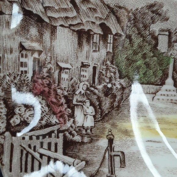 Johnson Bros Olde English Countryside Brown Cereal Bowls soup 6.25" set of 2‎ - Picture 6 of 14